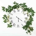 thumbnail image 1 of Efavormart 6 ft White 5 Flowers Silk Peony Garland Bendable Wire Vines  Artificial Flower Garlands, 1 of 10