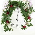 thumbnail image 1 of Efavormart 6 ft Wine 5 Flowers Silk Peony Garland Bendable Wire Vines  Artificial Flower Garlands, 1 of 10