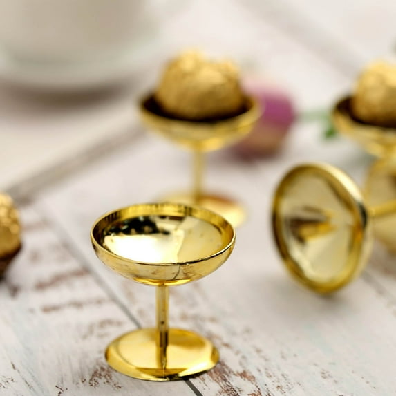 Efavormart 60 Pcs 2'' GOLD Favor Dessert Cups For Wedding Party Decoration