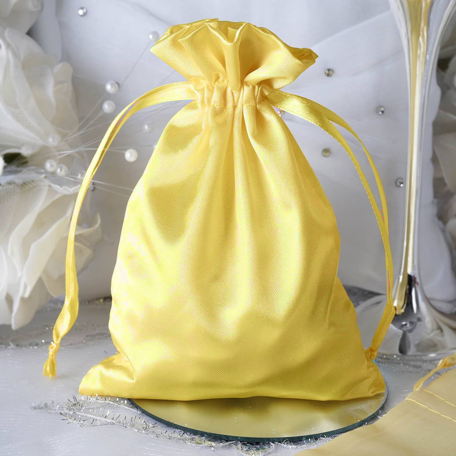 Gold satin 2025 bag