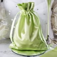thumbnail image 1 of Efavormart 60PCS Lime Green Satin Gift Bag Drawstring Pouch Wedding Favors Bridal Shower Candy Jewelry Bags - 5"x7", 1 of 5