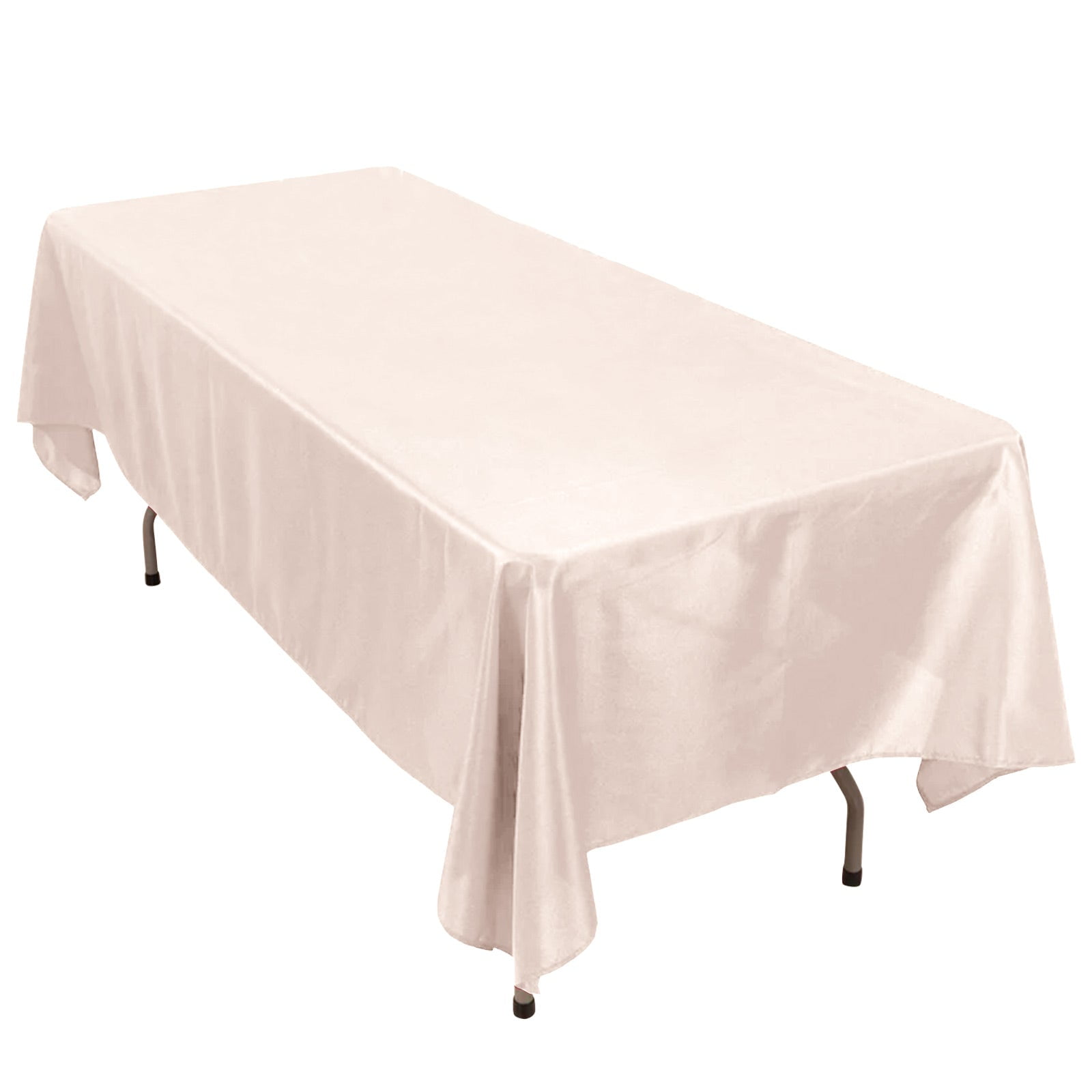 Efavormart 60x102" Seamless Premium Blush Rose Gold 200 GSM Linens