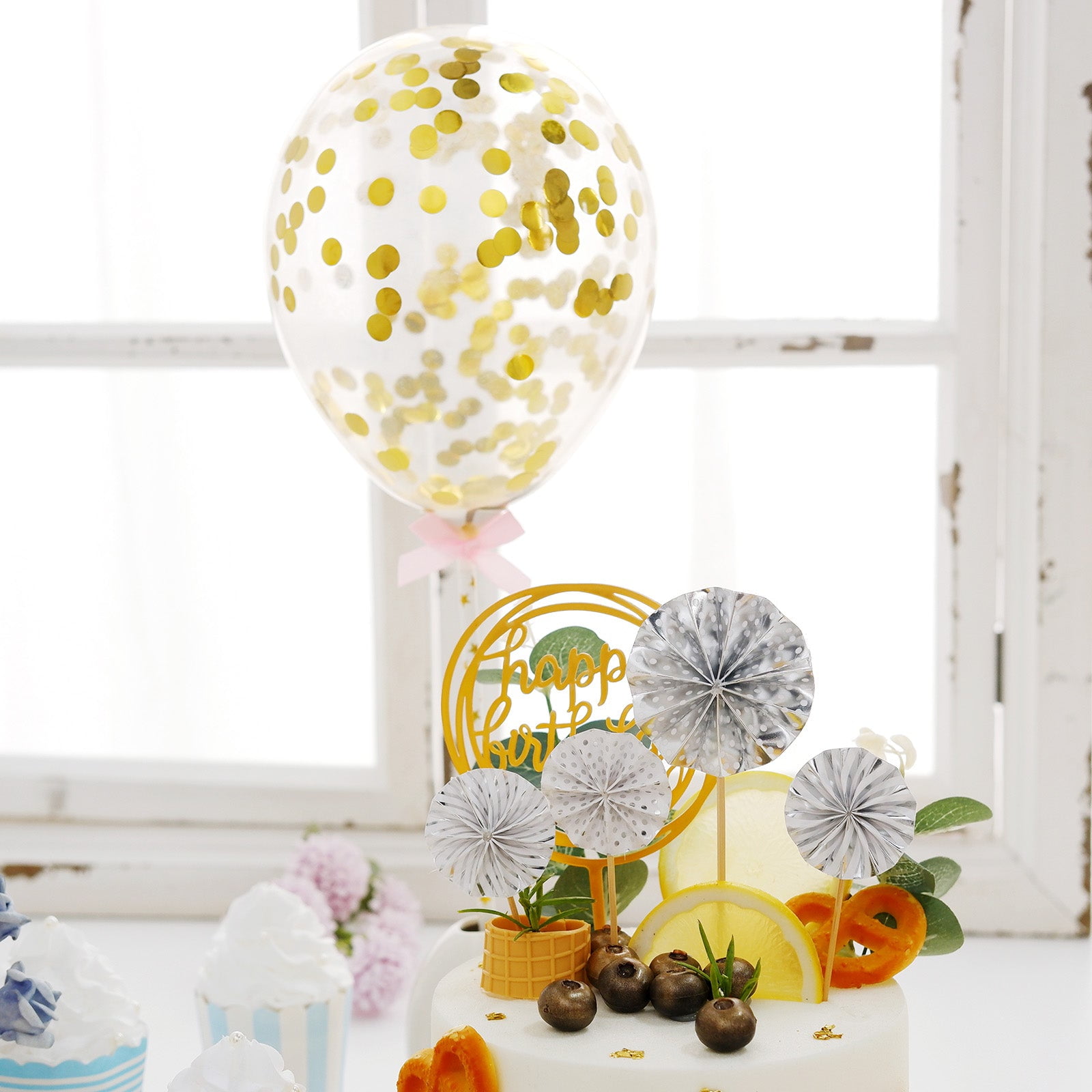 Weiße Papier Fächer Hängedeko – 5 Stück, Je 15 Cm – Perfekt Für Hochzeits- & Partydeko