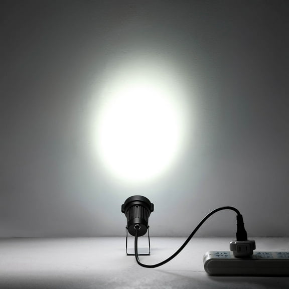 Efavormart 6W White LED Backdrop Uplight, Outdoor Waterproof Landscape Spotlight