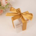 thumbnail image 1 of Efavormart 7/8" Satin Ribbon For Gift Package Wrapping, Hair Bow Clips & Accessories Making Crafting Wedding Decoration-Gold, 1 of 10