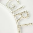 thumbnail image 1 of Efavormart 7" Silver Metal Diamond "Birthday Girl" Crown, Rhinestone Tiara Headband, 1 of 6
