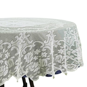 Efavormart 6 Pack 15" Champagne Round Woven Vinyl Placemats Non Slip ...