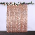 thumbnail image 1 of Efavormart 8ft x 8ft  Rose Gold Big Payette Sequin Curtains Photo Booth Backdrop with Rod Pocket  Photo Booth Backdrops Photography Background Drapes for Birthday Wedding Party, 1 of 11
