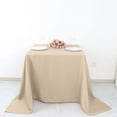 thumbnail image 1 of Efavormart 90" Nude Wholesale Linens Polyester Square Linen Tablecloth for Kitchen Dining Catering Wedding Birthday Party Events, 1 of 11