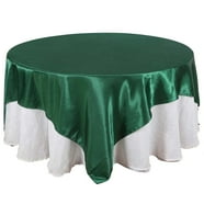 Efavormart 50"x50" Metallic Foil Square Tablecloth, Disposable Table ...