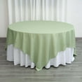 thumbnail image 1 of Efavormart 90" Sage Green Wholesale Linens Polyester Square Linen Tablecloth for Kitchen Dining Catering Wedding Birthday Party Events, 1 of 11