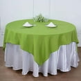 thumbnail image 1 of Efavormart 90" Wholesale Linens Polyester Square Linen Tablecloth for Kitchen Dining Catering Wedding Birthday Party - Lime Green, 1 of 10