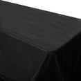 thumbnail image 1 of Efavormart 90" X 156" - Black Accordion Crinkle Taffeta Rectangular Table Cover - Perfect for Wedding Ceremonies, Parties, Upscale Occasions, Birthday Celebrations, and Any Special Event, 1 of 11