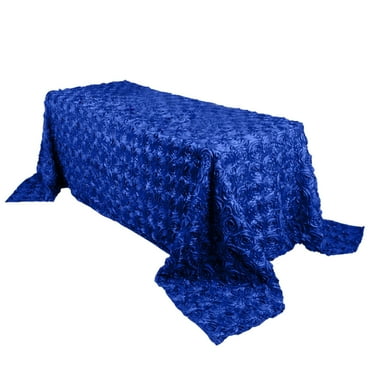 Efavormart 54" Black 3D Leaf Petal Taffeta Fabric Square Tablecloth ...