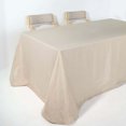 thumbnail image 1 of Efavormart 90"x156" Beige Rectangular Tablecloth, Linen Table Cloth With Slubby Textured, Wrinkle Resistant for Weddings, Birthdays, Party, Banquet, Kitchen Table Decorations, 1 of 11