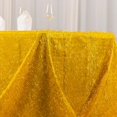 thumbnail image 1 of Efavormart 90"x156" Gold Metallic Fringe Shag Tinsel Rectangle Polyester Tablecloth For Catering Wedding Party Decorations, 1 of 11