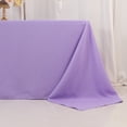 thumbnail image 1 of Efavormart 90x132" Seamless Premium Lavender Lilac 200 GSM Linens Polyester Rectangle Tablecloth Commercial Grade For Wedding Banquet Restaurant, 1 of 5