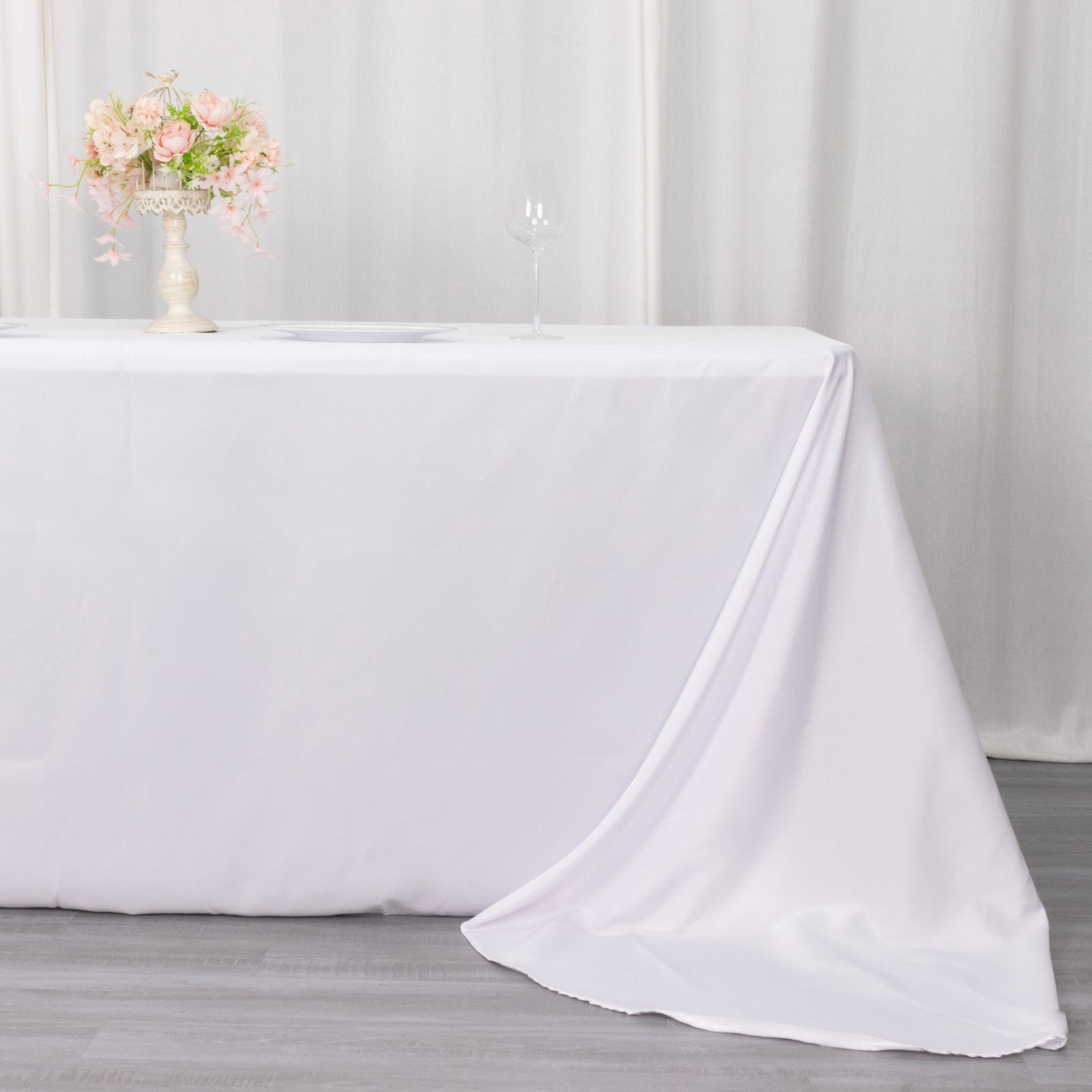 Efavormart 90x156" DUSTY SAGE Wholesale Rectangle Polyester Tablecloth
