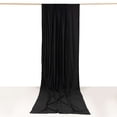 thumbnail image 1 of Efavormart Black Scuba Polyester Backdrop Drape Curtain, Inherently Flame Resistant Event Divider Panel Wrinkle Free With Rod Pockets - 5ftx14ft, 1 of 11