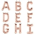 thumbnail image 1 of Efavormart Blush 16" tall Alphabet Letters / Number Foil Balloons Party Wedding Decorations Graduation New Year Party- C, 1 of 6