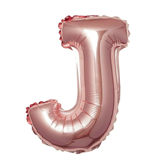 Efavormart Blush 16" tall Alphabet Letters / Number Foil Balloons Party Wedding Decorations Graduation New Year Party- J
