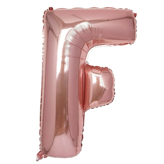 Efavormart Blush 40" tall Alphabet Letters / Number Foil Balloons Party Wedding Decorations Graduation New Year Party- F