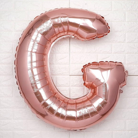 Efavormart Blush 40" tall Alphabet Letters / Number Foil Balloons Party Wedding Decorations Graduation New Year Party- G