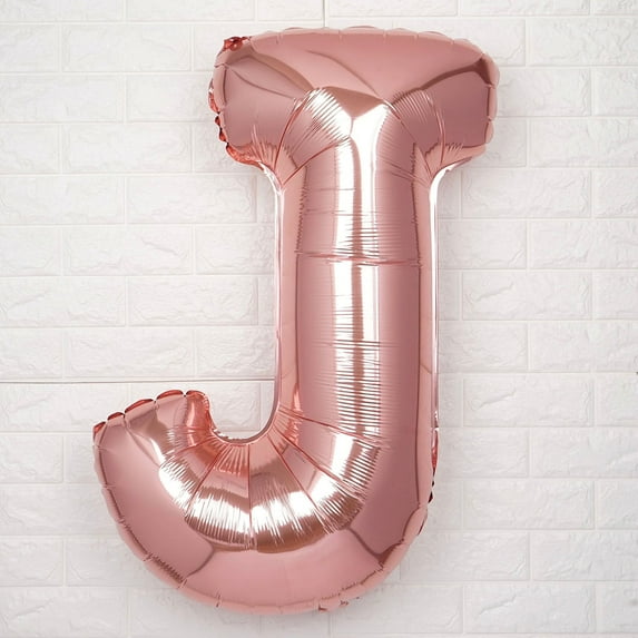 Efavormart Blush 40" tall Alphabet Letters / Number Foil Balloons Party Wedding Decorations Graduation New Year Party- J