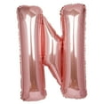 thumbnail image 1 of Efavormart Blush 40" tall Alphabet Letters / Number Foil Balloons Party Wedding Decorations Graduation New Year Party- N, 1 of 4