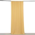 thumbnail image 1 of Efavormart Champagne 4-Way Stretch Spandex Drapery Panel with Rod Pockets, Photography Backdrop Curtain - 5ftx10ft, 1 of 9