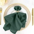 thumbnail image 1 of Efavormart Cloth Napkins Set of 50, 20x20  Inch Hunter Green Seamless Dinner Napkins, Washable Linen Table Napkin Cloth with Hemmed Edges for Weddings, Party and Banquet, 1 of 10