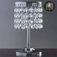 thumbnail image 1 of Efavormart Elegant Metal Votive Tealight Crystal Candle Holder Wedding Dining Room Coffee Table Decorative Centerpiece - 7.5", 1 of 9