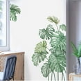 thumbnail image 1 of Efavormart Green Tropical Palm Leaves Wall Decals, Plant Peel Removable Stickers, 1 of 7