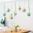 thumbnail image 1 of Efavormart Hanging Terrarium Plants Bulbs Wall Decals, House Garden Peel & Stick Stickers, 1 of 7