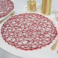 thumbnail image 1 of Efavormart LUXURY Pink Sequin Square Tablecloth Overlay Square Tablecloth Cover For Wedding Party Event Banquet - 60" x 60", 1 of 11