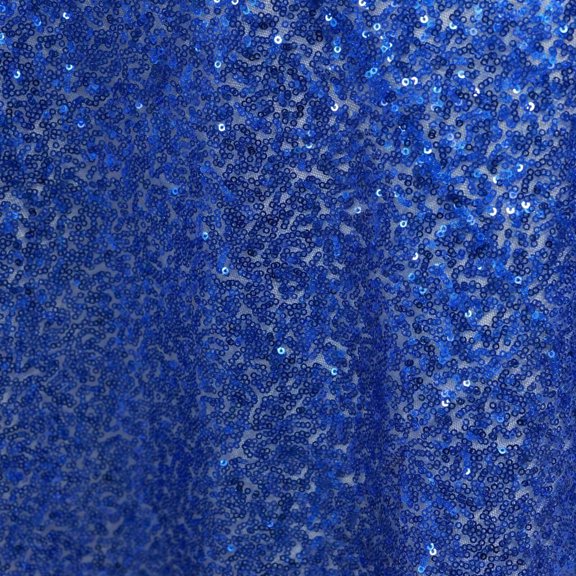 Efavormart LUXURY Sequin Square Tablecloth Overlay 72" x 72"-Royal Blue Square Tablecloth Cover For Wedding Party Event Banquet