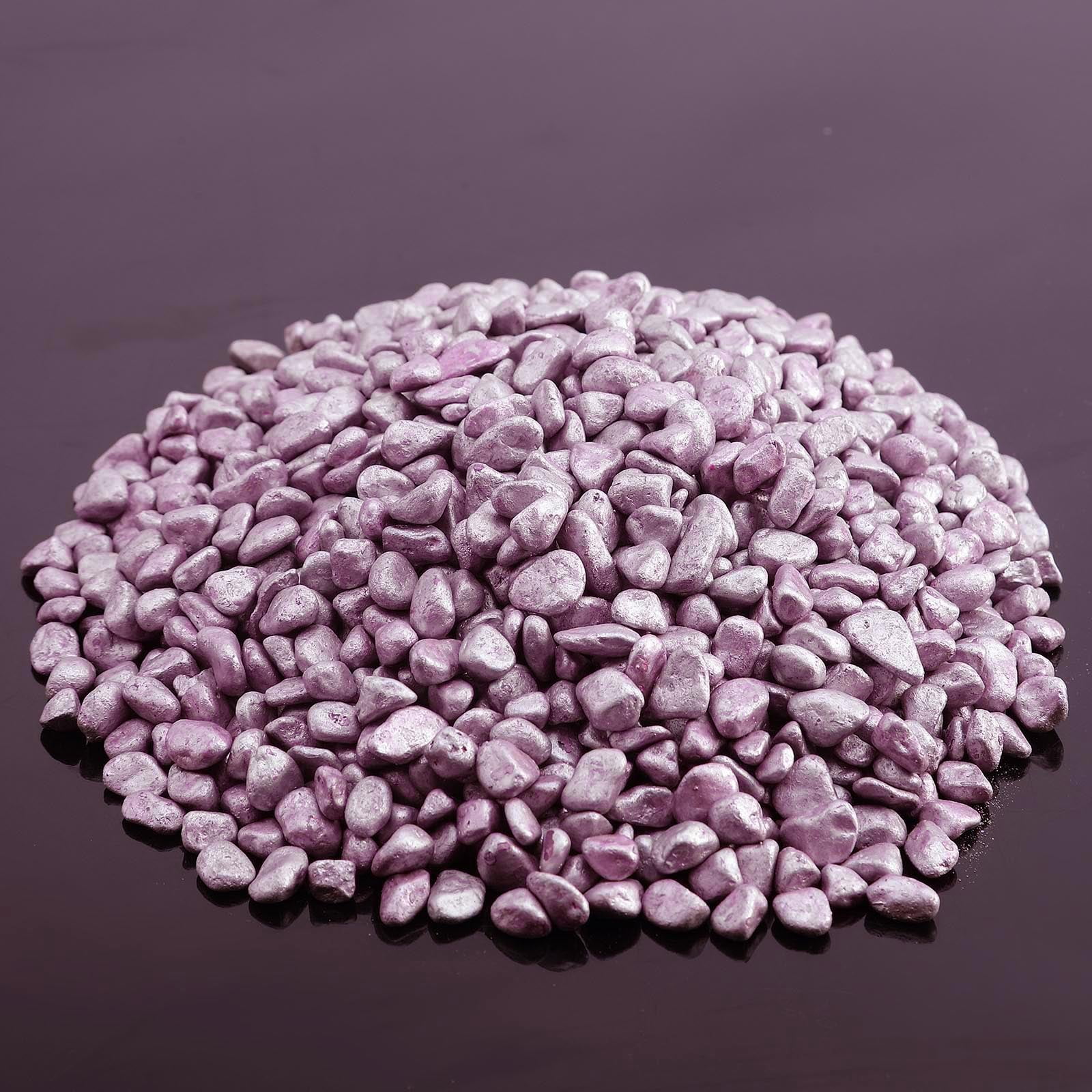 Efavormart Pack of 2 Lb Rose Gold Decorative Crushed Gravel Pebble