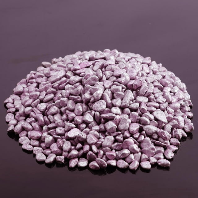 Efavormart Pack of 2 Lb Rose Gold Decorative Crushed Gravel Pebble