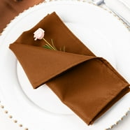 Efavormart 5 Pack | 24"x19" Gauze Cheesecloth Napkins Cotton Dinner Napkins - Beige - Walmart.com