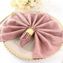 Efavormart 5 Pack | Fuchsia Seamless Cloth Dinner Napkins, Reusable ...