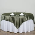 thumbnail image 1 of Efavormart Pack of 5 SATIN Square Table Overlay For Party Table Decorations ( Toppers) For Party Wedding Catering Event - 72", 1 of 2