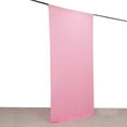 thumbnail image 1 of Efavormart Pink 4-Way Stretch Spandex Drapery Panel with Rod Pockets, Photography Backdrop Curtain - 5ftx10ft, 1 of 9