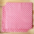 thumbnail image 1 of Efavormart Polka Dots Restuarant Party Beverage Paper Napkins - Pink/White - 20 PCS, 1 of 7