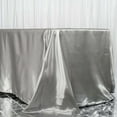 thumbnail image 1 of Efavormart 90x156" Rectangle SILVER Wholesale SATIN Tablecloth Banquet Linen Wedding Party Restaurant Tablecloth, 1 of 6