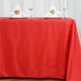 thumbnail image 1 of Efavormart Rectangle Tablecloth, 72"X120" Stain & Wrinkle Resistant Washable Table Cloth, Oblong Decorative Polyester Fabric Table Cover for Dining, Party, Wedding & Baby Shower- Red, 1 of 8