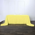 thumbnail image 1 of Efavormart Rectangle Tablecloth, 90"x156" Stain & Wrinkle Resistant Washable Table Cloth, Oblong Decorative Polyester Fabric Table Cover for Dining, Party, Wedding & Baby Shower- Yellow, 1 of 10
