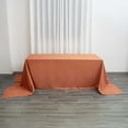 thumbnail image 1 of Efavormart Rectangle Tablecloth, 90"x156" Stain & Wrinkle Resistant Washable Table Cloth, Oblong Decorative Polyester Fabric Table Cover for Dining, Party, Wedding & Baby Shower- Terracotta, 1 of 10