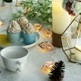 thumbnail image 1 of Efavormart Rose Gold 5 FT 10 LED Leafs Battery Operated Fairy String Lights Holiday Indoor Party Home Kitchen Bar Decoration, 1 of 11