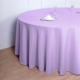 thumbnail image 1 of Efavormart Round Tablecloth, 120 Inch Stain & Wrinkle Resistant Washable Table Cloth, Decorative Polyester Fabric Table Cover for Banquet, Wedding, Dining - Lavender, 1 of 6