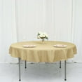 thumbnail image 1 of Efavormart Round Tablecloth, 70 Inch Stain & Wrinkle Resistant Washable Table Cloth, Decorative Polyester Fabric Table Cover for Banquet, Wedding, Dining- Champagne, 1 of 11